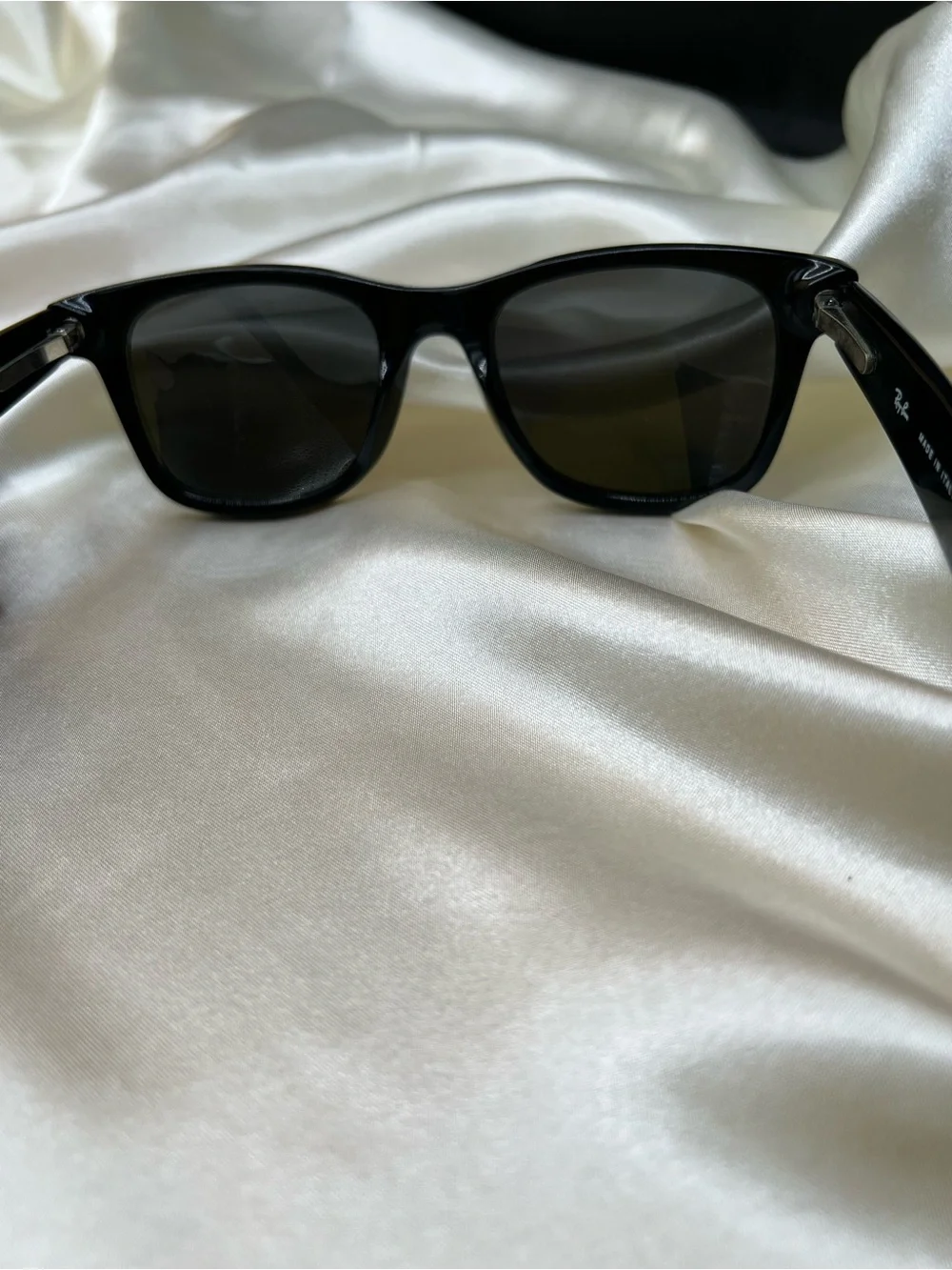 Classic Black Wayfarer Sunglasses